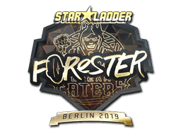 Sticker | Forester (Gold) | Berlin 2019