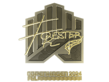 Sticker | Forester (Gold) | Copenhagen 2024