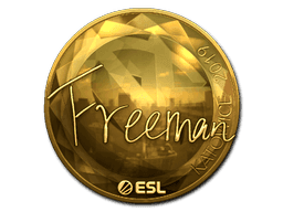 Sticker | Freeman (Gold) | Katowice 2019