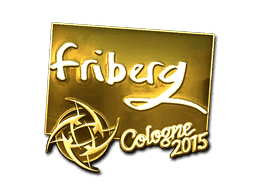 Sticker | friberg (Gold) | Cologne 2015