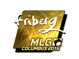 Sticker | friberg (Gold) | MLG Columbus 2016