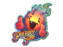 Sticker | Friendly Fire (Holo)