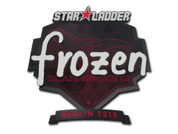 Sticker | frozen | Berlin 2019