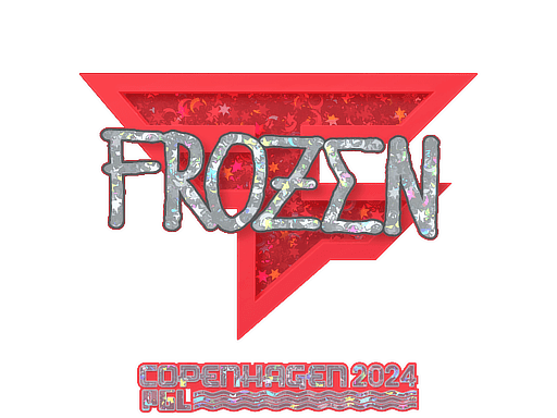 Sticker | frozen (Glitter) | Copenhagen 2024