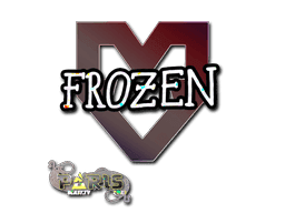 Sticker | frozen (Glitter) | Paris 2023