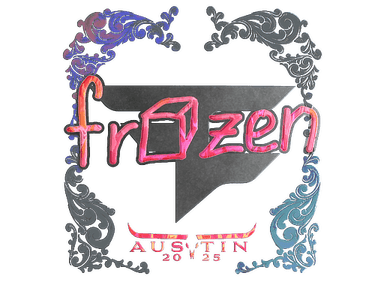 Sticker | frozen (Holo) | Austin 2025
