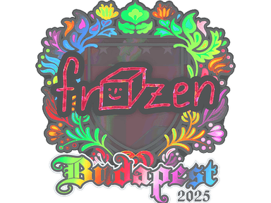 Sticker | frozen (Holo) | Budapest 2025
