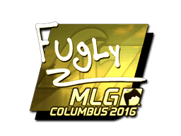 Sticker | FugLy (Gold) | MLG Columbus 2016