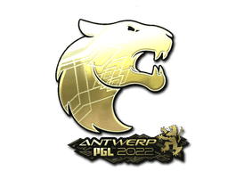 Sticker | FURIA (Gold) | Antwerp 2022