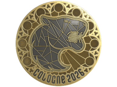 Sticker | FURIA (Gold) | Cologne 2026
