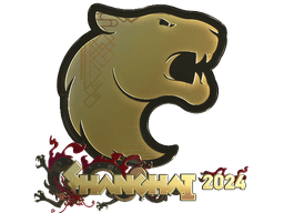 Sticker | FURIA (Gold) | Shanghai 2024