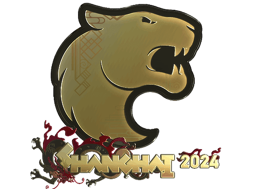 Sticker | FURIA (Gold) | Shanghai 2024