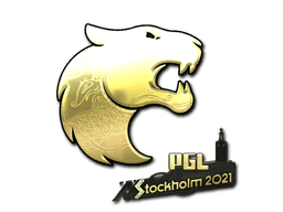 Sticker | FURIA (Gold) | Stockholm 2021