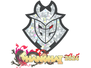 Sticker | G2 Esports (Glitter) | Shanghai 2024
