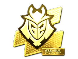 Sticker | G2 Esports (Gold) | Atlanta 2017