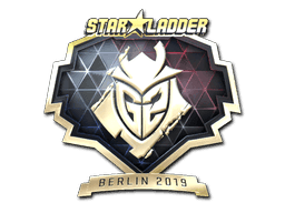 Sticker | G2 Esports (Gold) | Berlin 2019