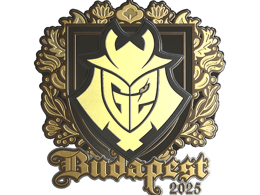 Sticker | G2 esports (Gold) | Budapest 2025