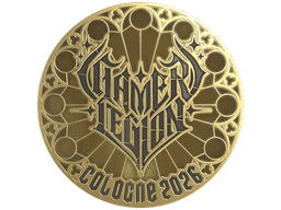 Sticker | GamerLegion (Gold) | Cologne 2026