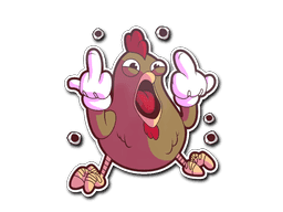 Sticker | Get Clucked