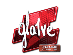 Sticker | gla1ve (Foil) | Atlanta 2017