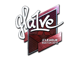 Sticker | gla1ve (Foil) | Boston 2018