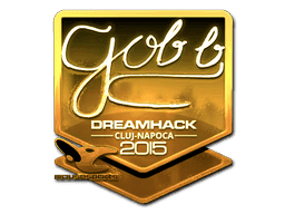 Sticker | gob b (Gold) | Cluj-Napoca 2015