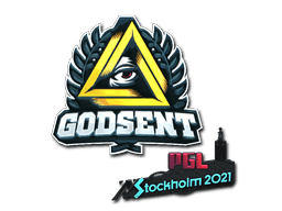 Sticker | GODSENT (Foil) | Stockholm 2021