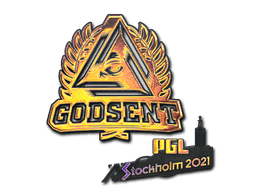 Sticker | GODSENT (Holo) | Stockholm 2021