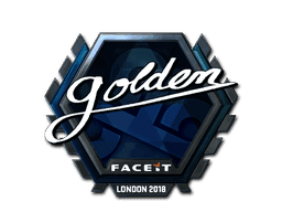 Sticker | Golden (Foil) | London 2018