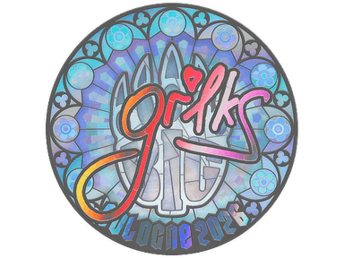 Sticker | gr1ks (Holo) | Cologne 2026