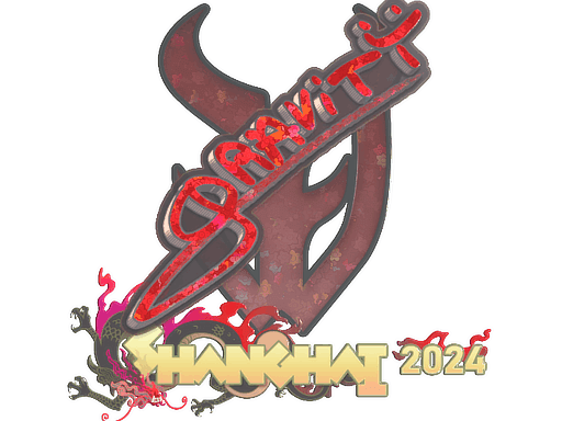 Sticker | Graviti (Glitter) | Shanghai 2024