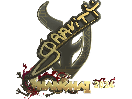 Sticker | Graviti (Gold) | Shanghai 2024