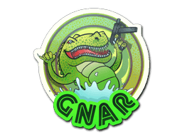 Sticker | Green Gnar