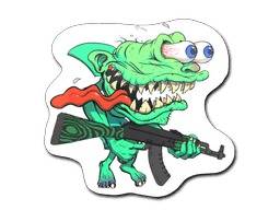 Sticker | Green Shark Shooter