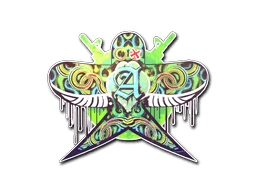 Sticker | Green Swallow