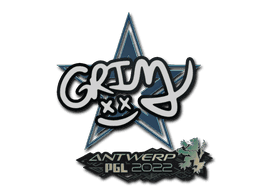 Sticker | Grim | Antwerp 2022