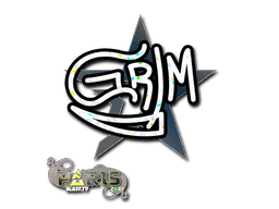 Sticker | Grim (Glitter) | Paris 2023