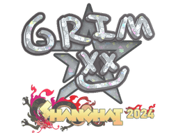 Sticker | Grim (Glitter) | Shanghai 2024