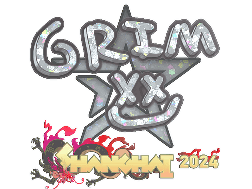 Sticker | Grim (Glitter) | Shanghai 2024