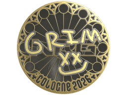 Sticker | Grim (Gold) | Cologne 2026