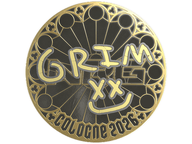 Sticker | Grim (Gold) | Cologne 2026