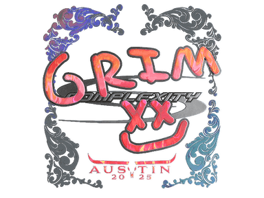 Sticker | Grim (Holo) | Austin 2025