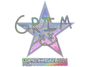 Sticker | Grim (Holo) | Copenhagen 2024