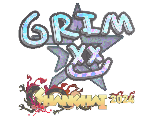 Sticker | Grim (Holo) | Shanghai 2024