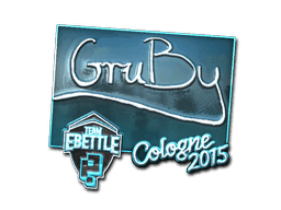 Sticker | GruBy (Foil) | Cologne 2015