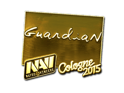 Sticker | GuardiaN (Gold) | Cologne 2015