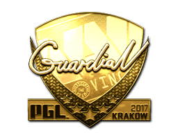 Sticker | GuardiaN (Gold) | Krakow 2017