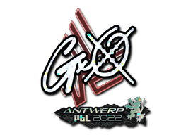 Sticker | gxx- (Glitter) | Antwerp 2022