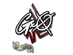 Sticker | gxx- (Glitter) | Paris 2023