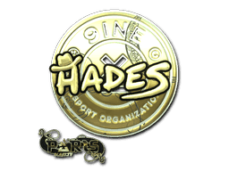 Sticker | hades (Gold) | Paris 2023